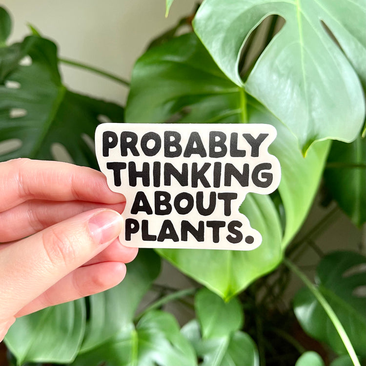 Sticker | Thinking About Plants