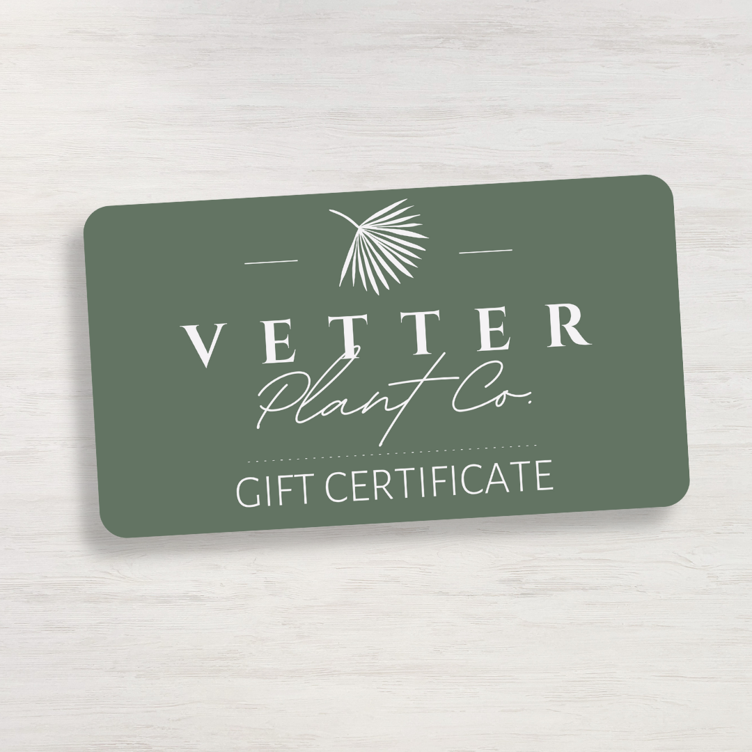 Digital Gift Certificates