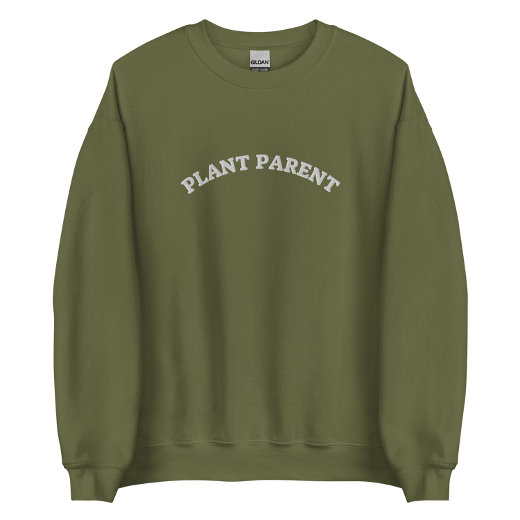 Plant Parent | Embroidered Crewneck